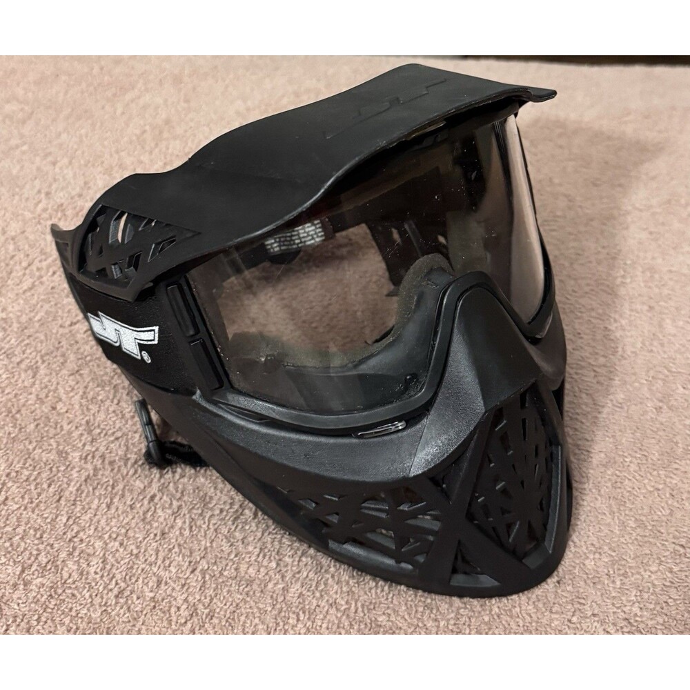 JT Paintball ProFlex Gray Black Adult Protective Mask Goggles for Paintball